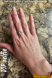 Come home around 5am, and this ring from my fan was waiting on me.