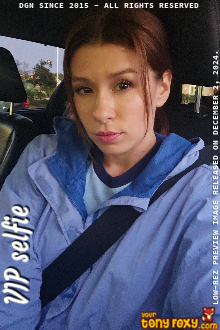 Waiting on Brandon in the car